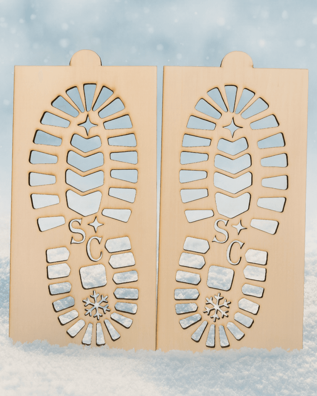 Santa Boot's Stencil